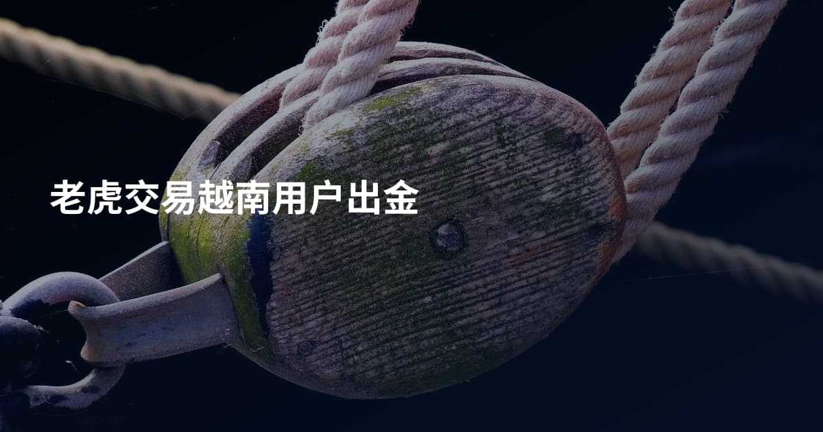 老虎交易越南用户出金