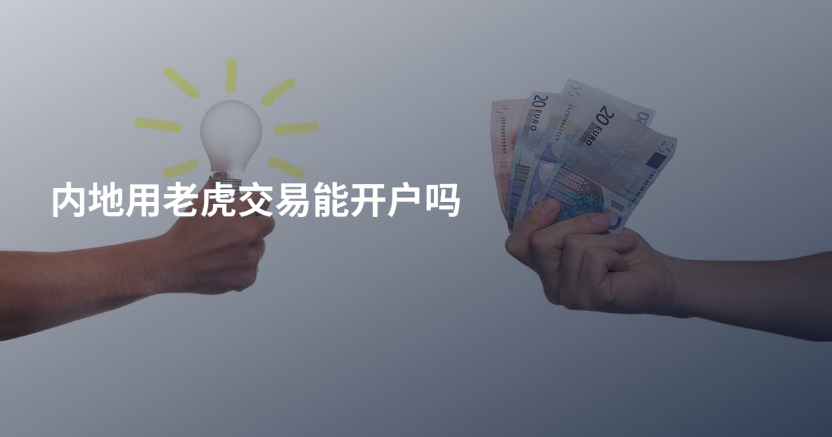 内地用老虎交易能开户吗
