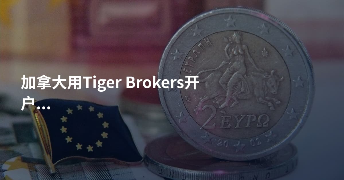 加拿大用Tiger Brokers开户条件