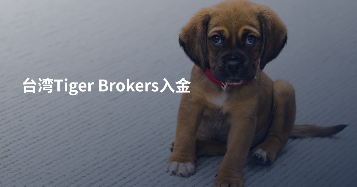 台湾Tiger Brokers入金