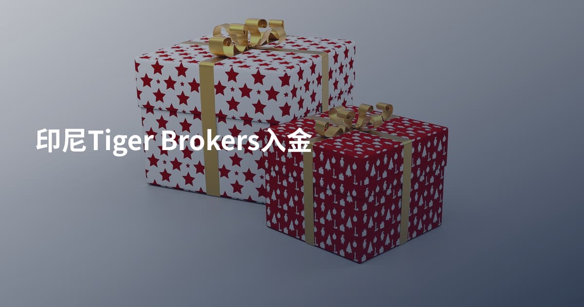 印尼Tiger Brokers入金