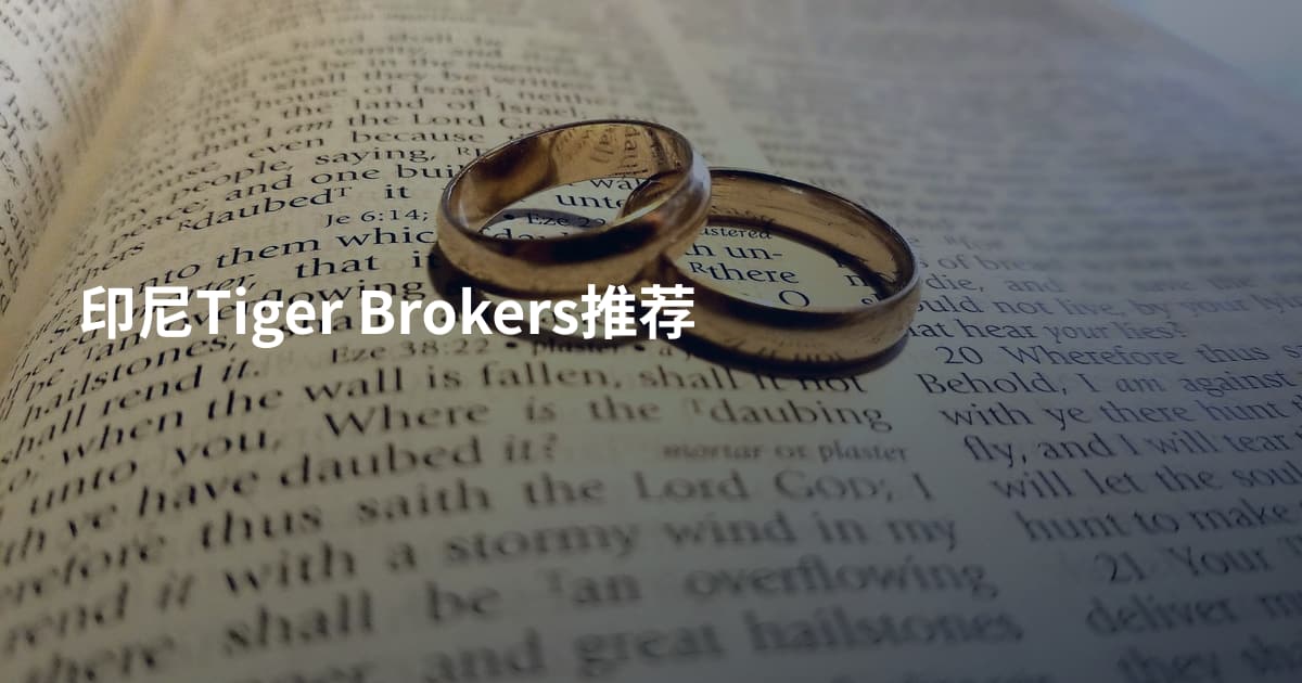 印尼Tiger Brokers推荐