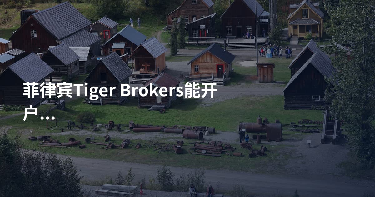 菲律宾Tiger Brokers能开户吗