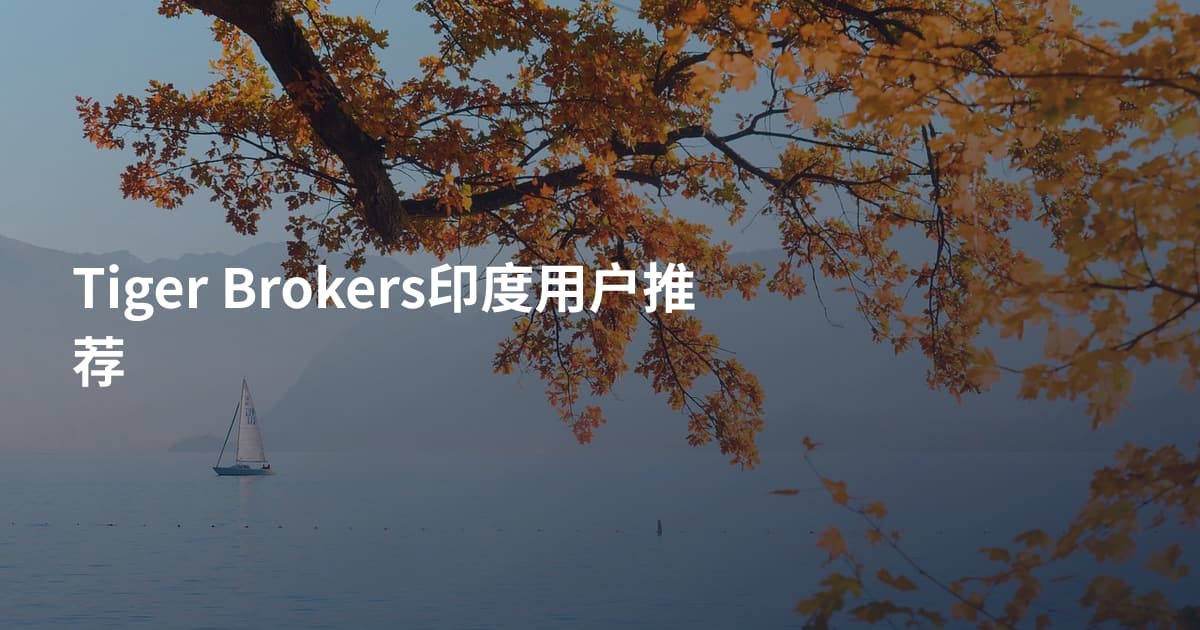Tiger Brokers印度用户推荐