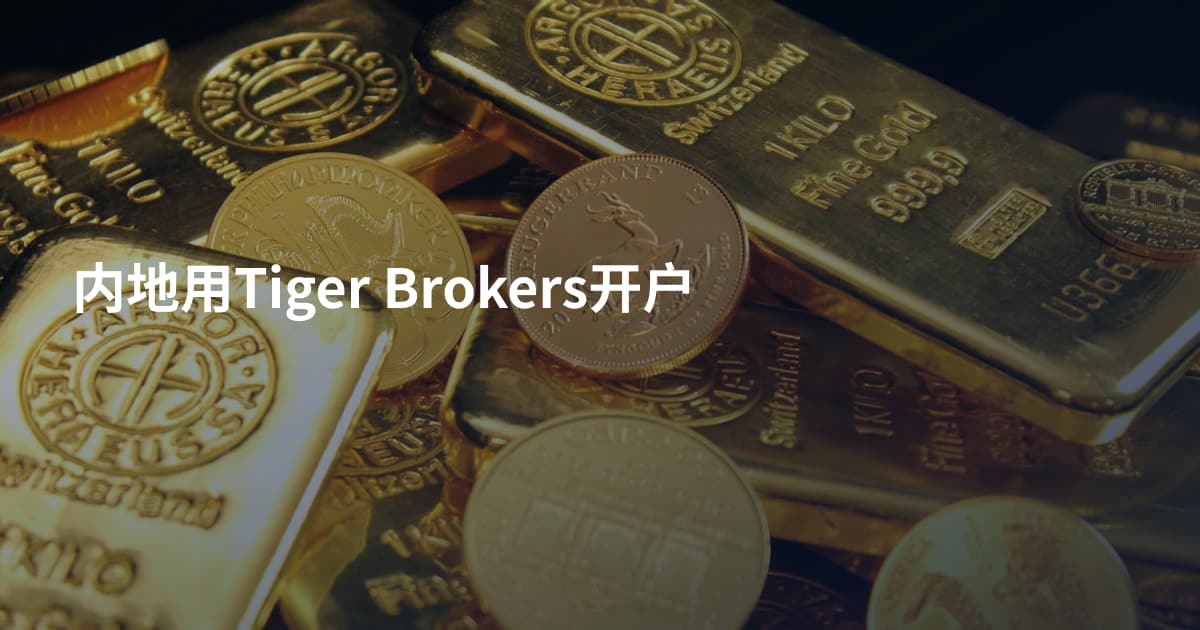 内地用Tiger Brokers开户