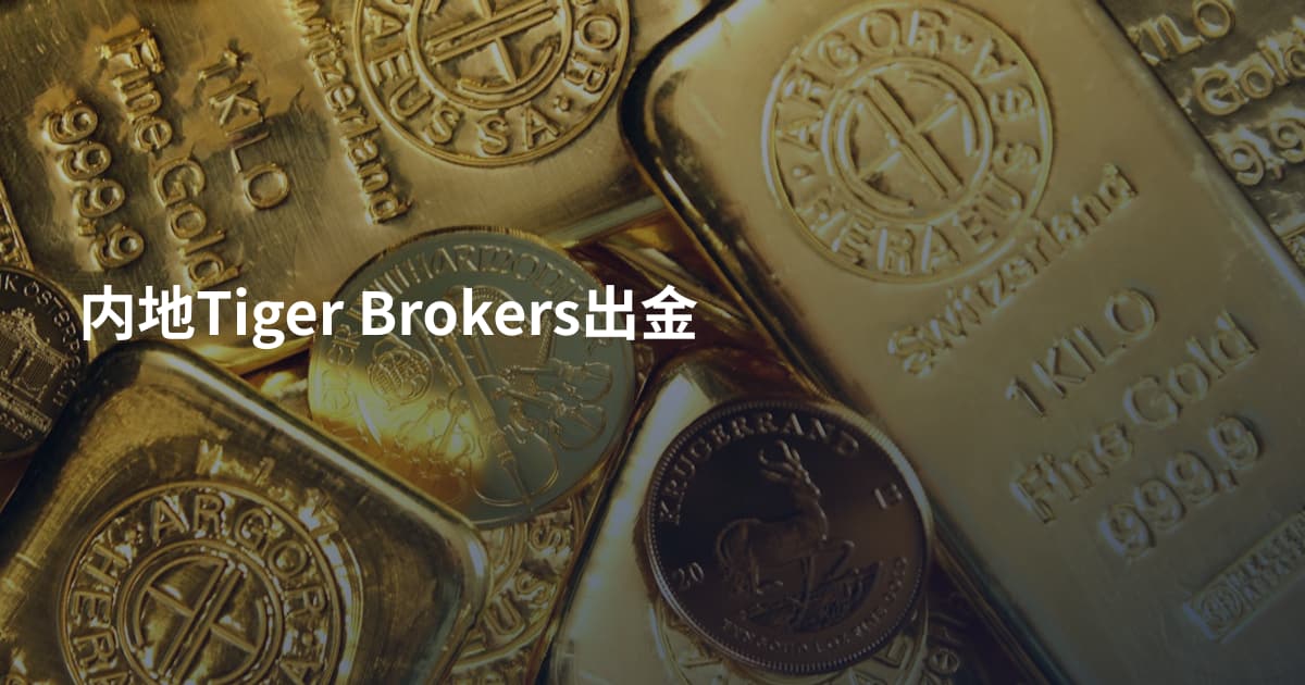 内地Tiger Brokers出金