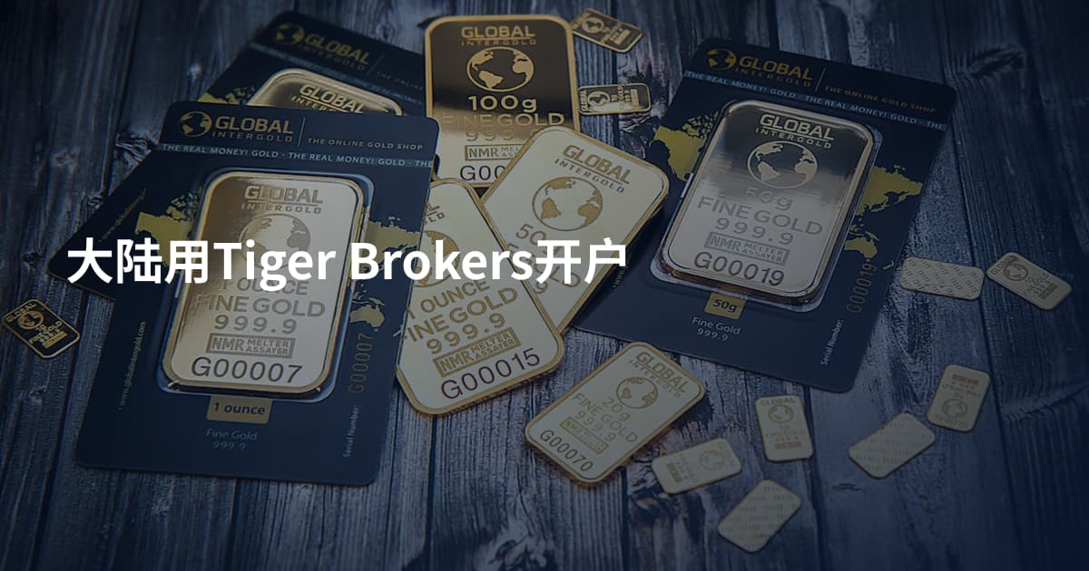 大陆用Tiger Brokers开户