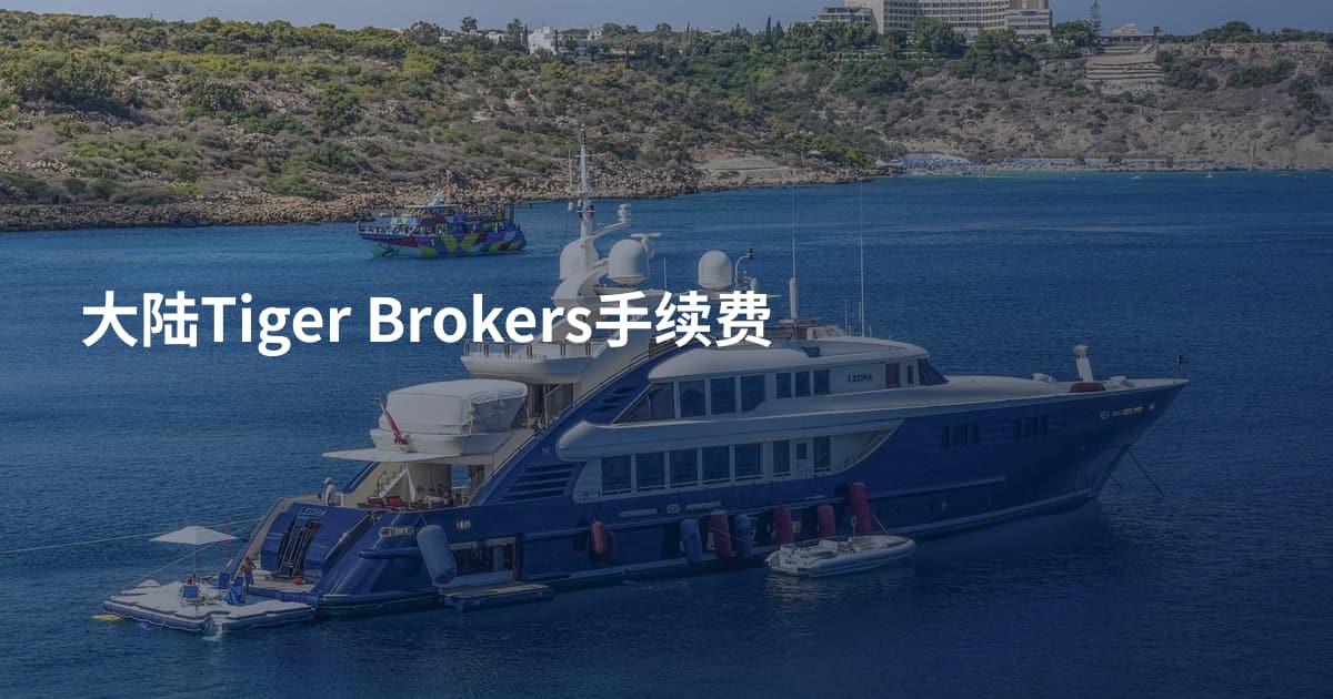 大陆Tiger Brokers手续费