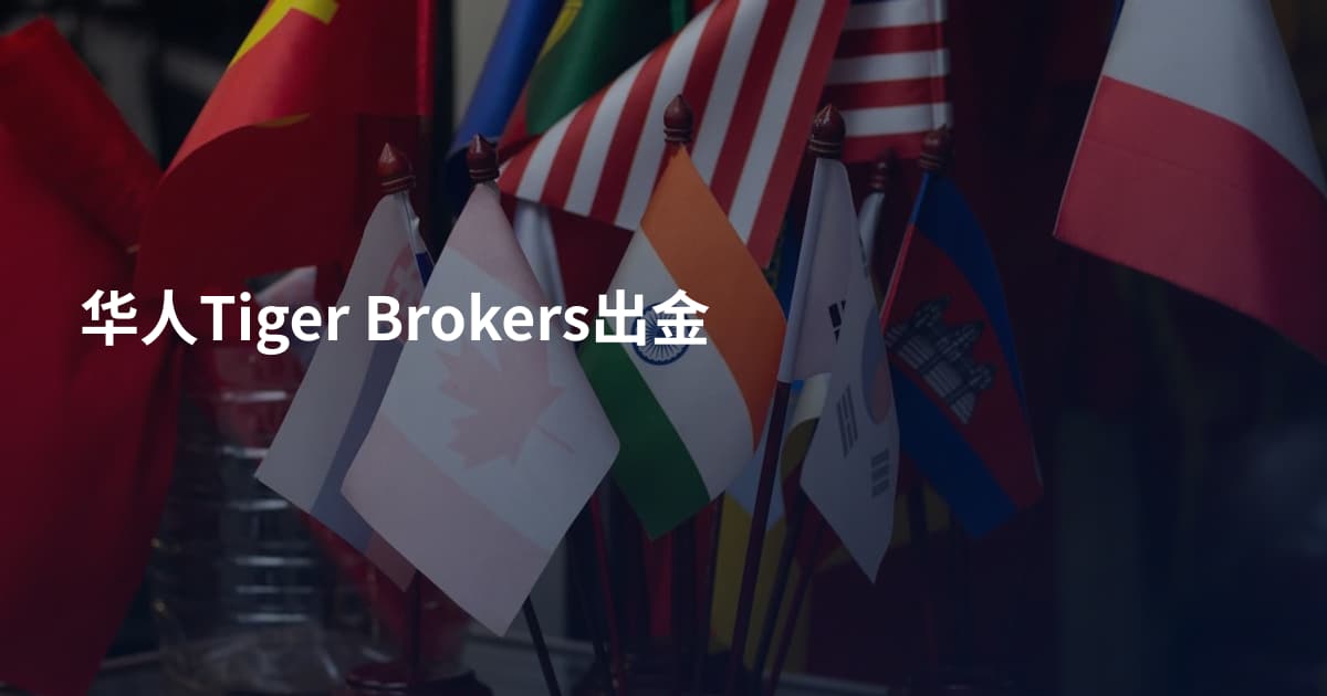华人Tiger Brokers出金