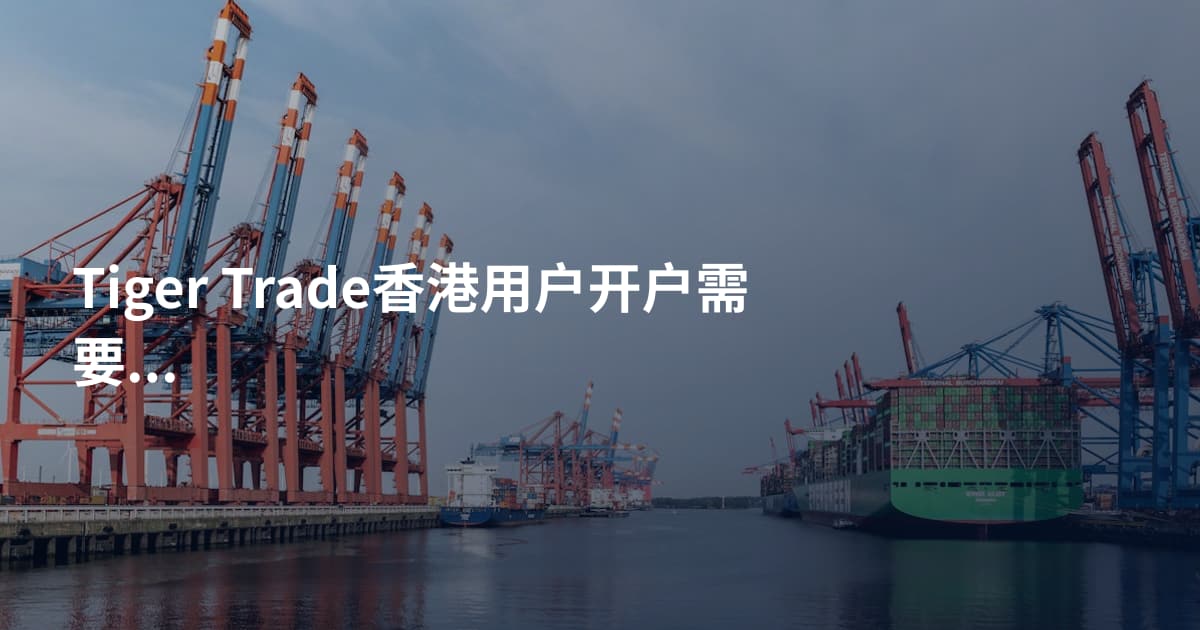 Tiger Trade香港用户开户需要什么