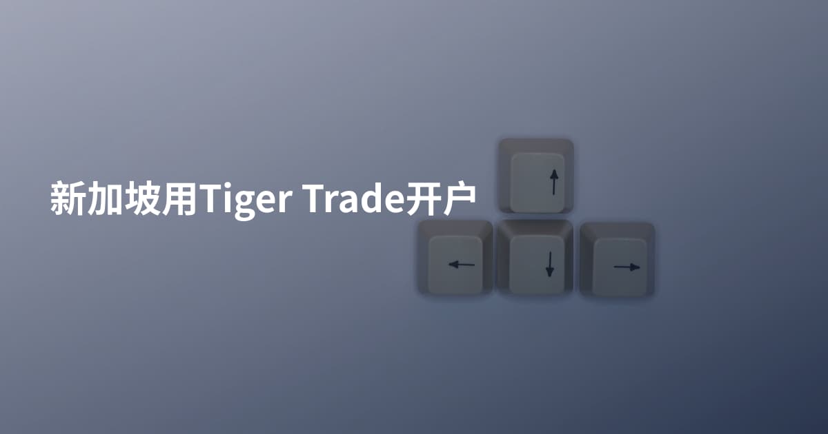 新加坡用Tiger Trade开户