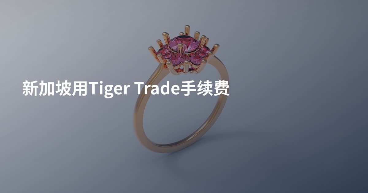 新加坡用Tiger Trade手续费