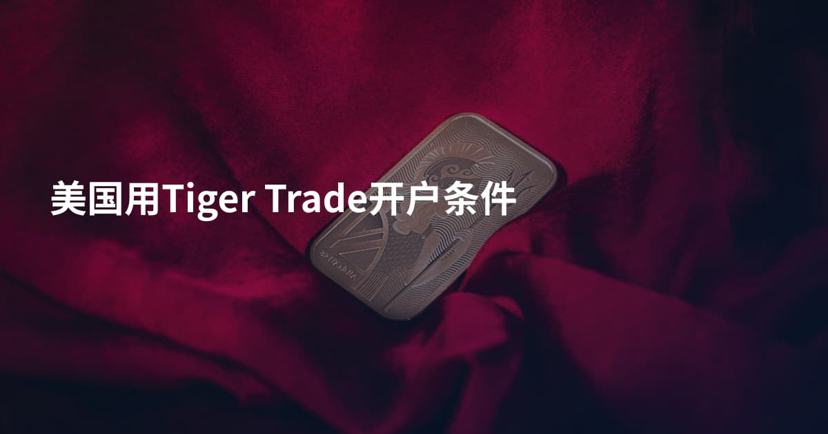 美国用Tiger Trade开户条件