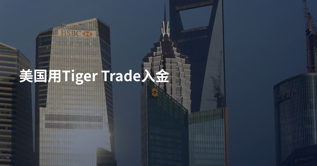 美国用Tiger Trade入金