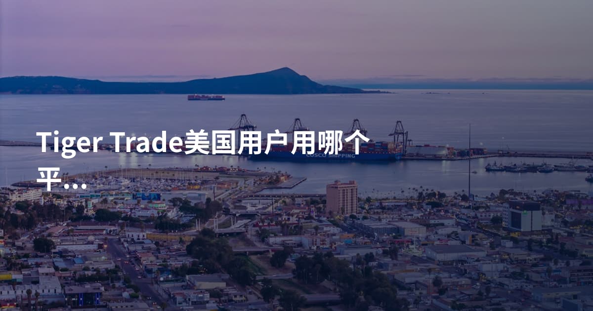 Tiger Trade美国用户用哪个平台
