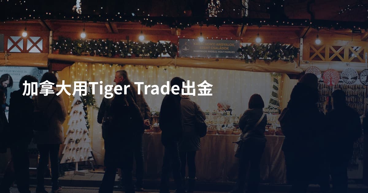加拿大用Tiger Trade出金