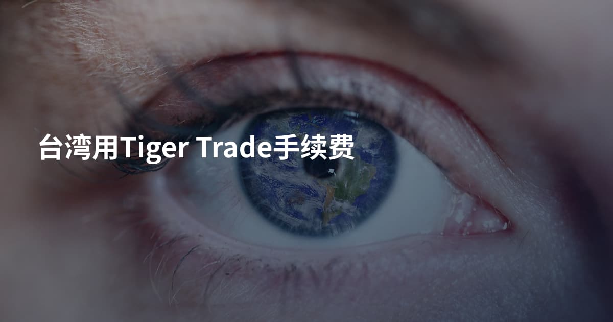 台湾用Tiger Trade手续费
