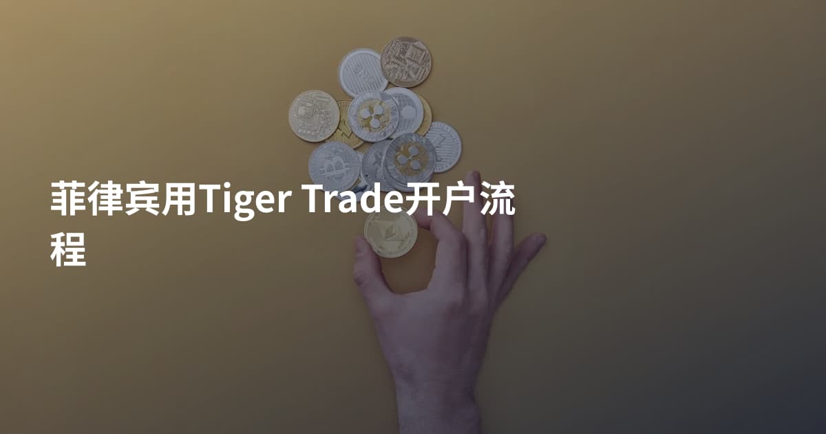 菲律宾用Tiger Trade开户流程