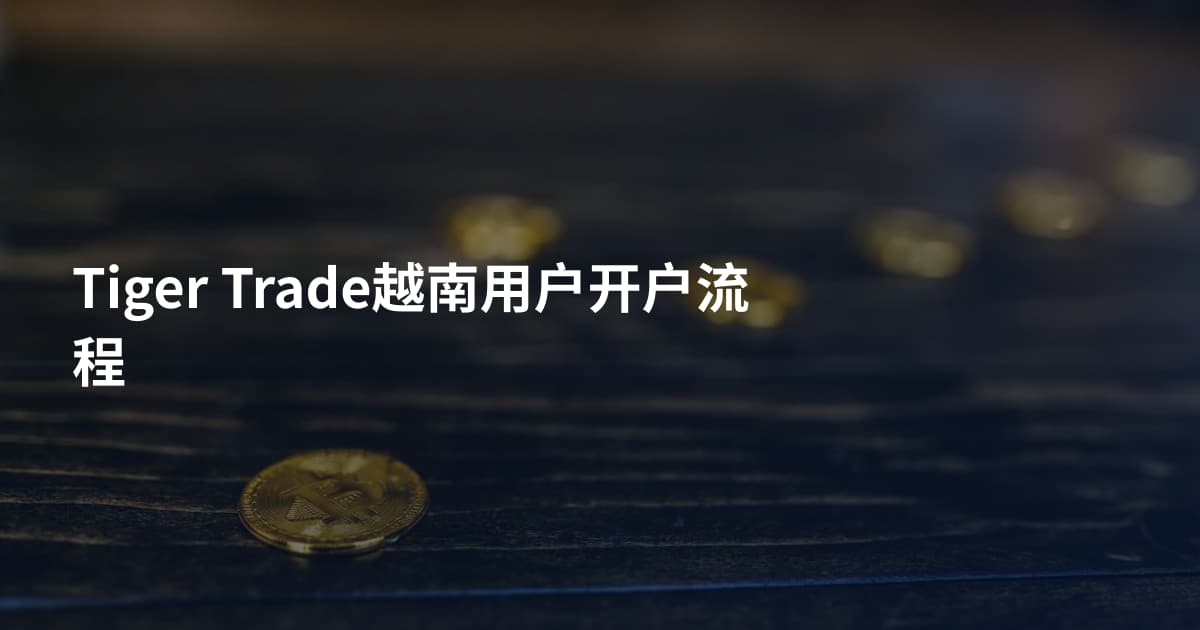 Tiger Trade越南用户开户流程
