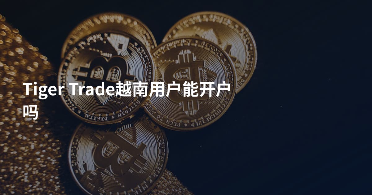 Tiger Trade越南用户能开户吗