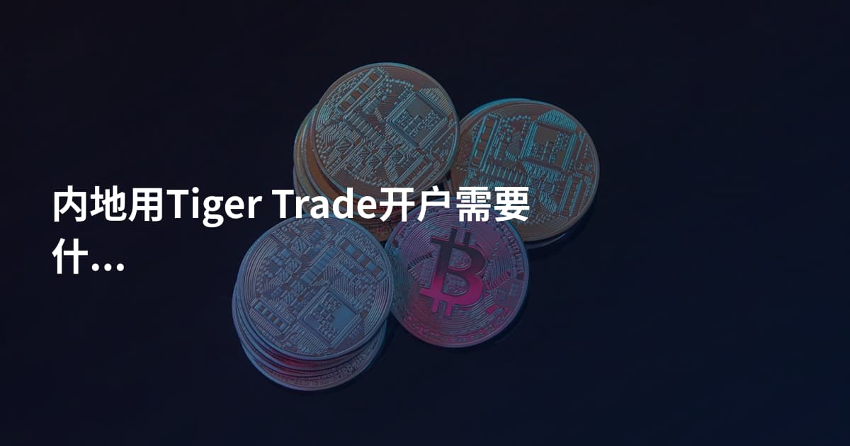 内地用Tiger Trade开户需要什么