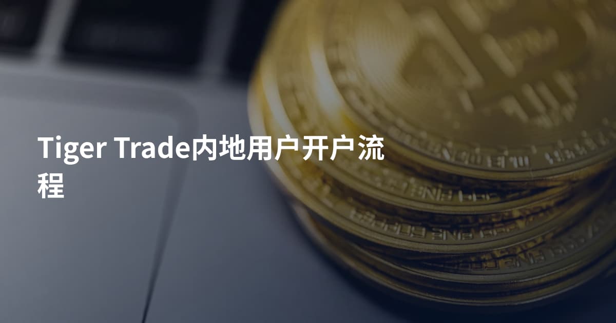 Tiger Trade内地用户开户流程
