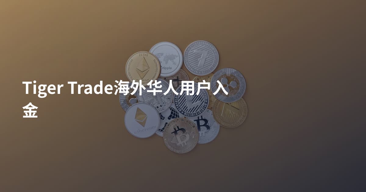 Tiger Trade海外华人用户入金