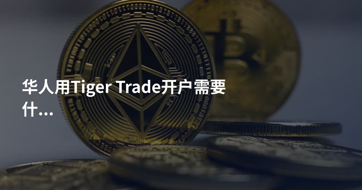 华人用Tiger Trade开户需要什么