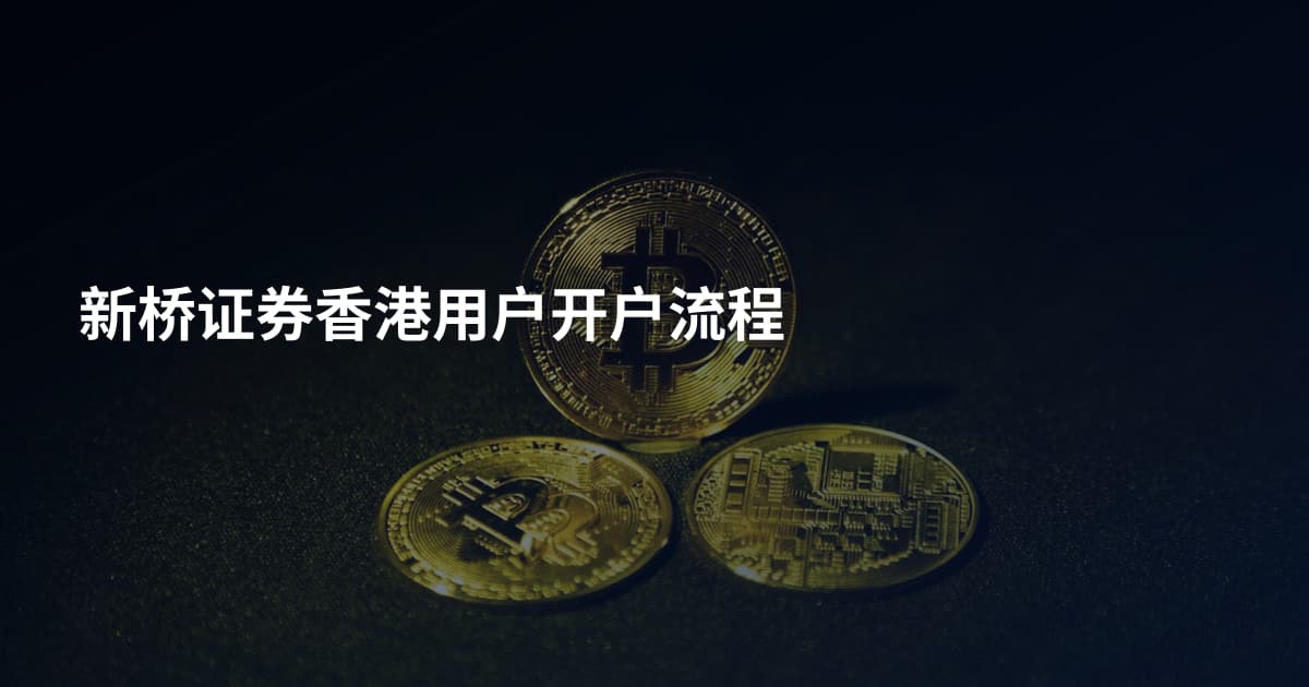 新桥证券香港用户开户流程