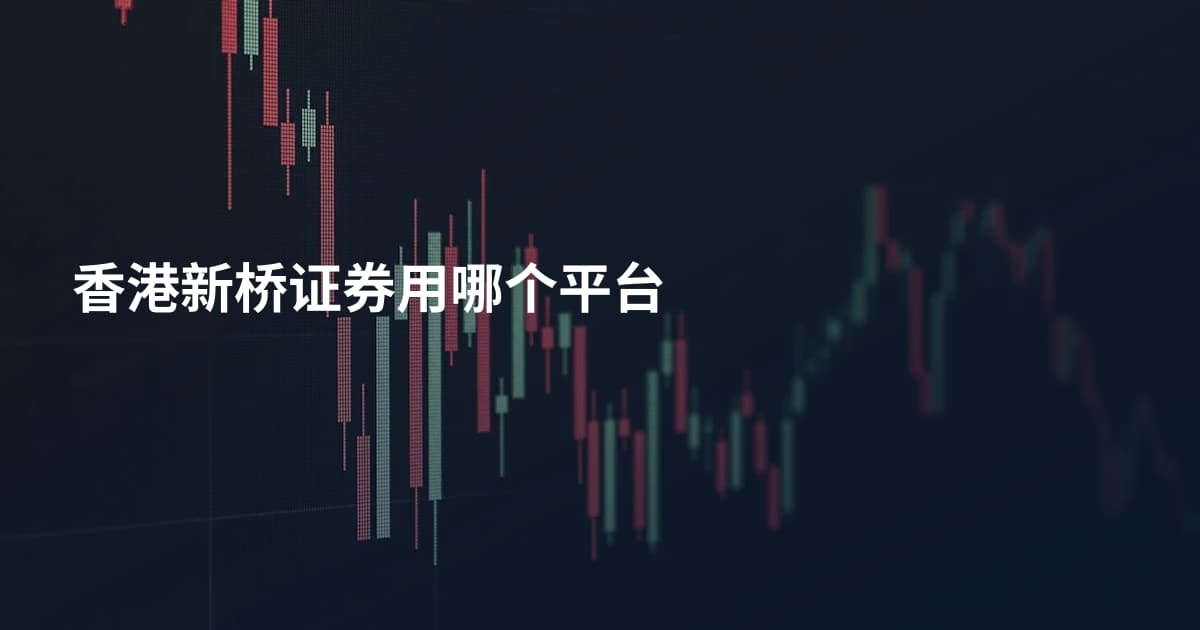香港新桥证券用哪个平台