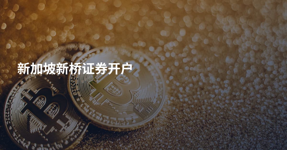 新加坡新桥证券开户