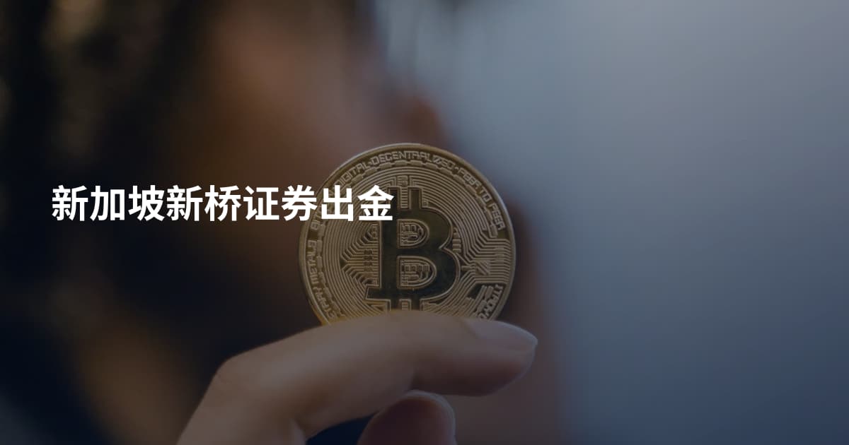 新加坡新桥证券出金