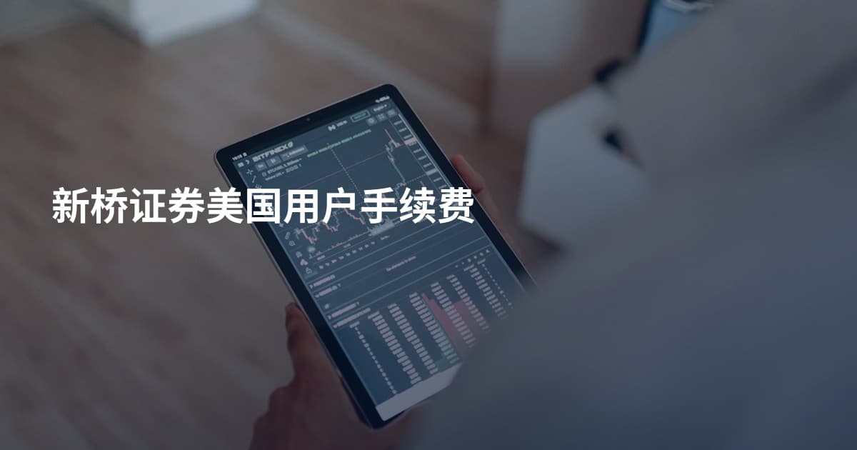 新桥证券美国用户手续费