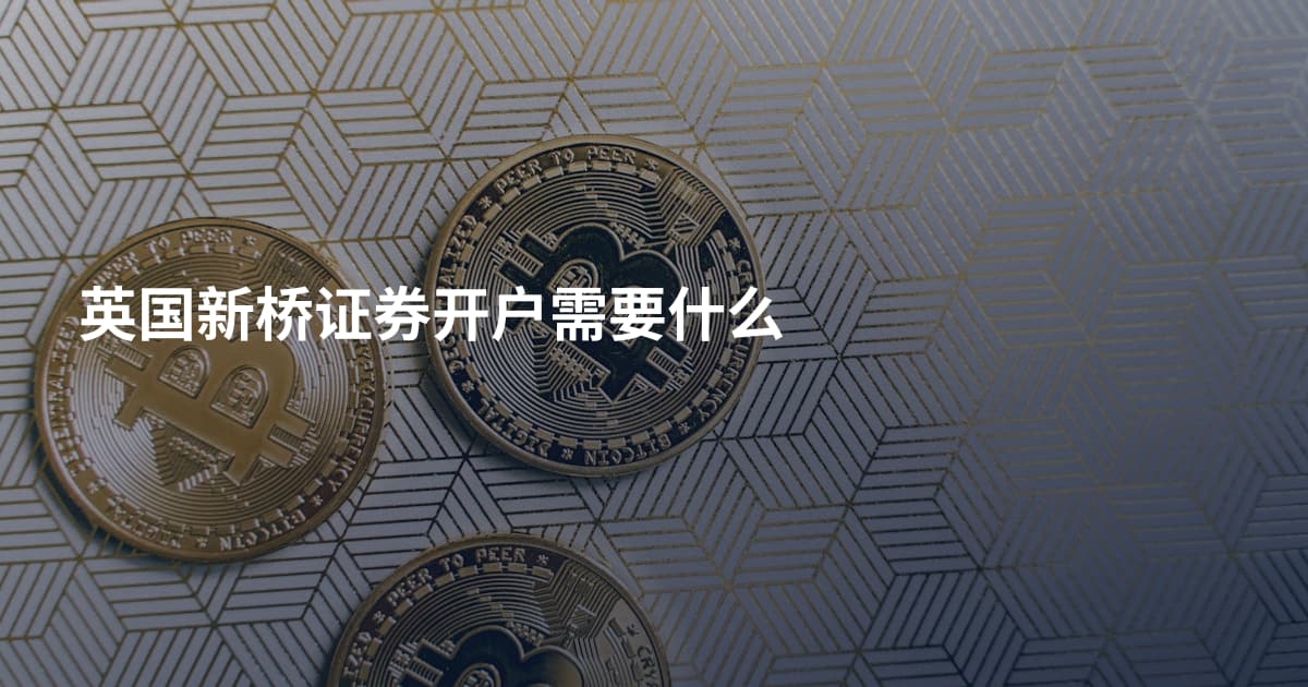 英国新桥证券开户需要什么