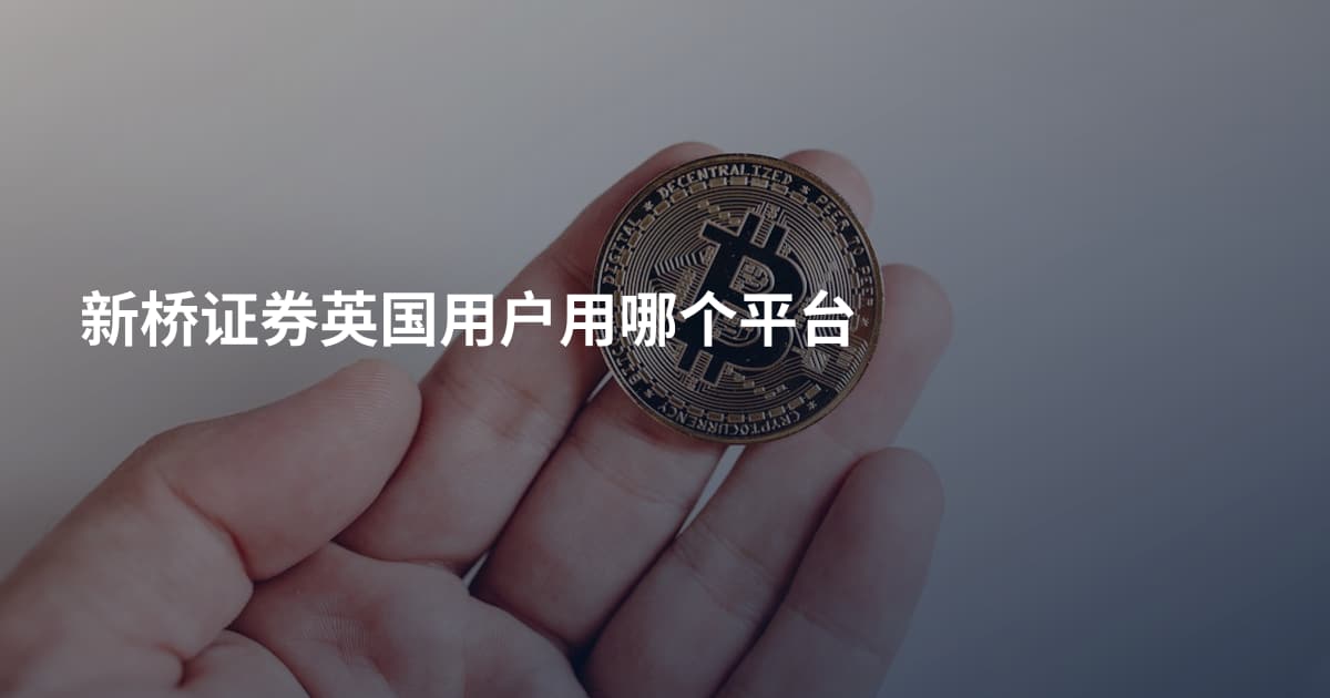 新桥证券英国用户用哪个平台