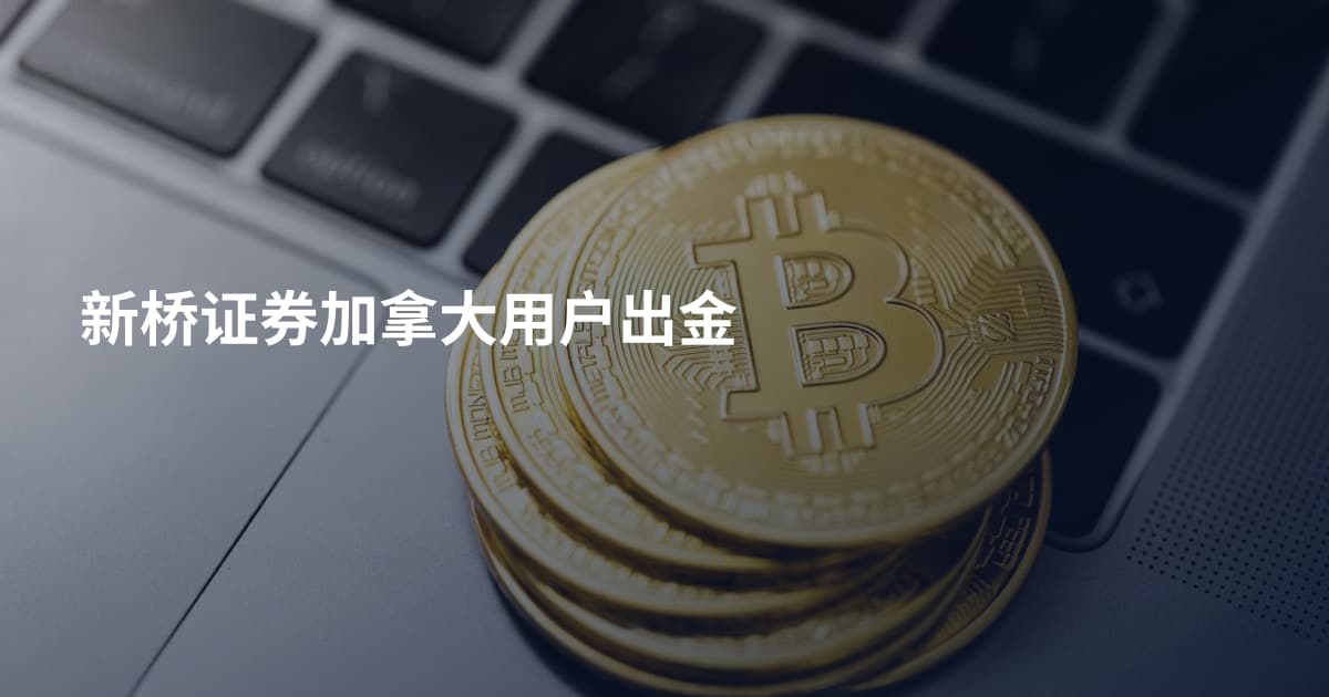 新桥证券加拿大用户出金