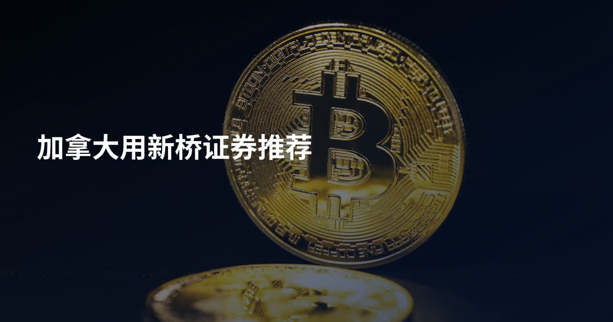 加拿大用新桥证券推荐