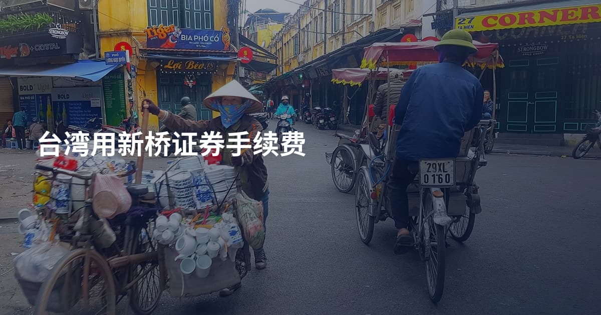台湾用新桥证券手续费