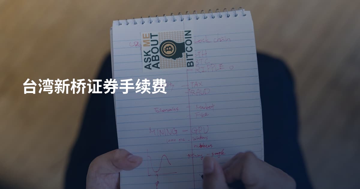台湾新桥证券手续费