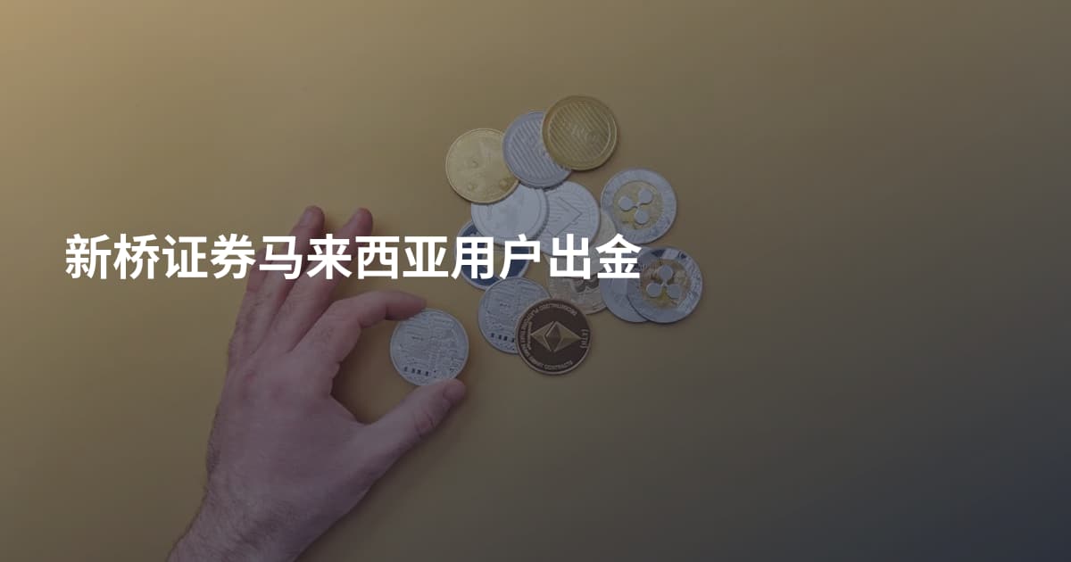 新桥证券马来西亚用户出金