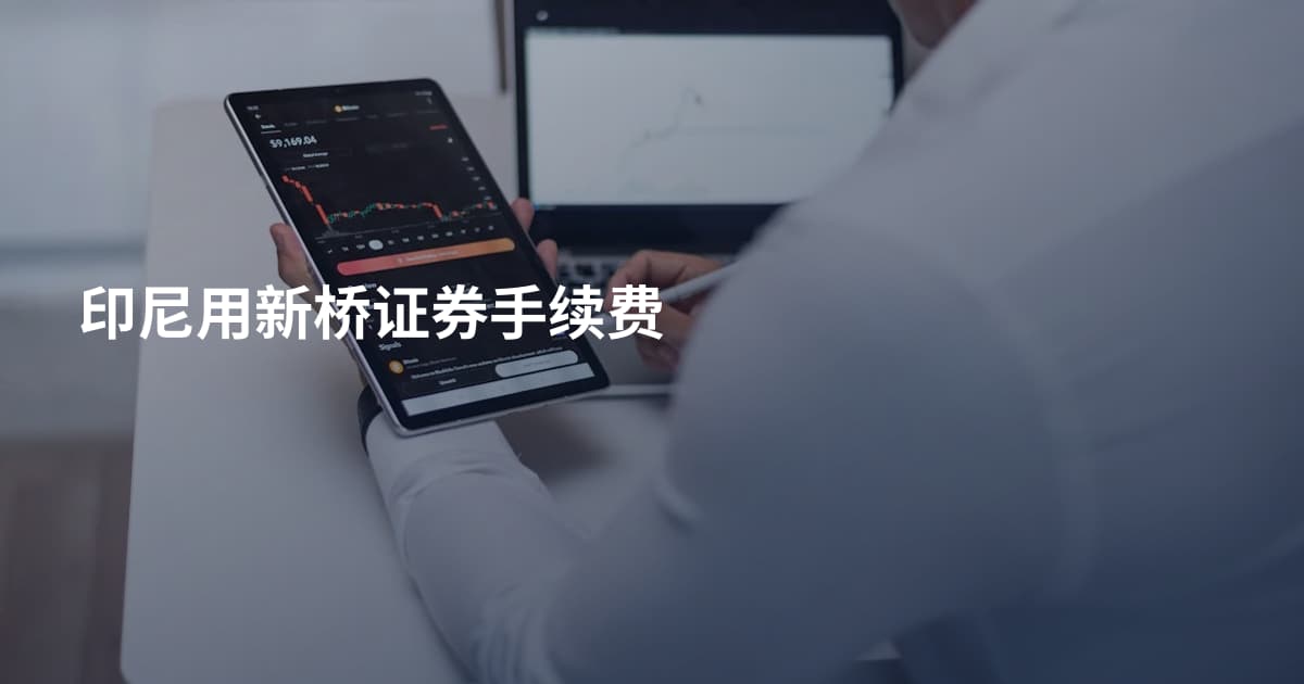 印尼用新桥证券手续费