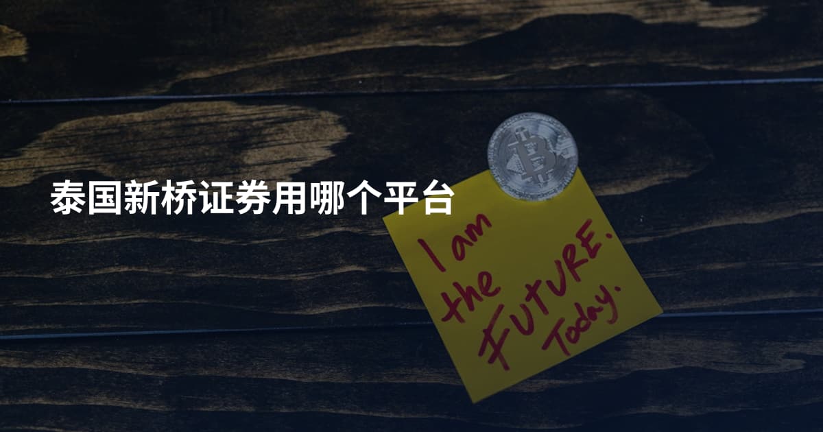 泰国新桥证券用哪个平台