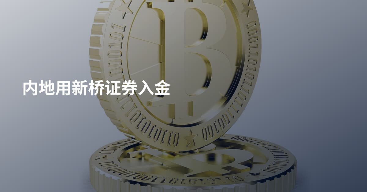 内地用新桥证券入金