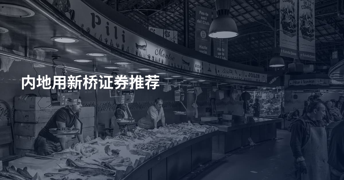 内地用新桥证券推荐