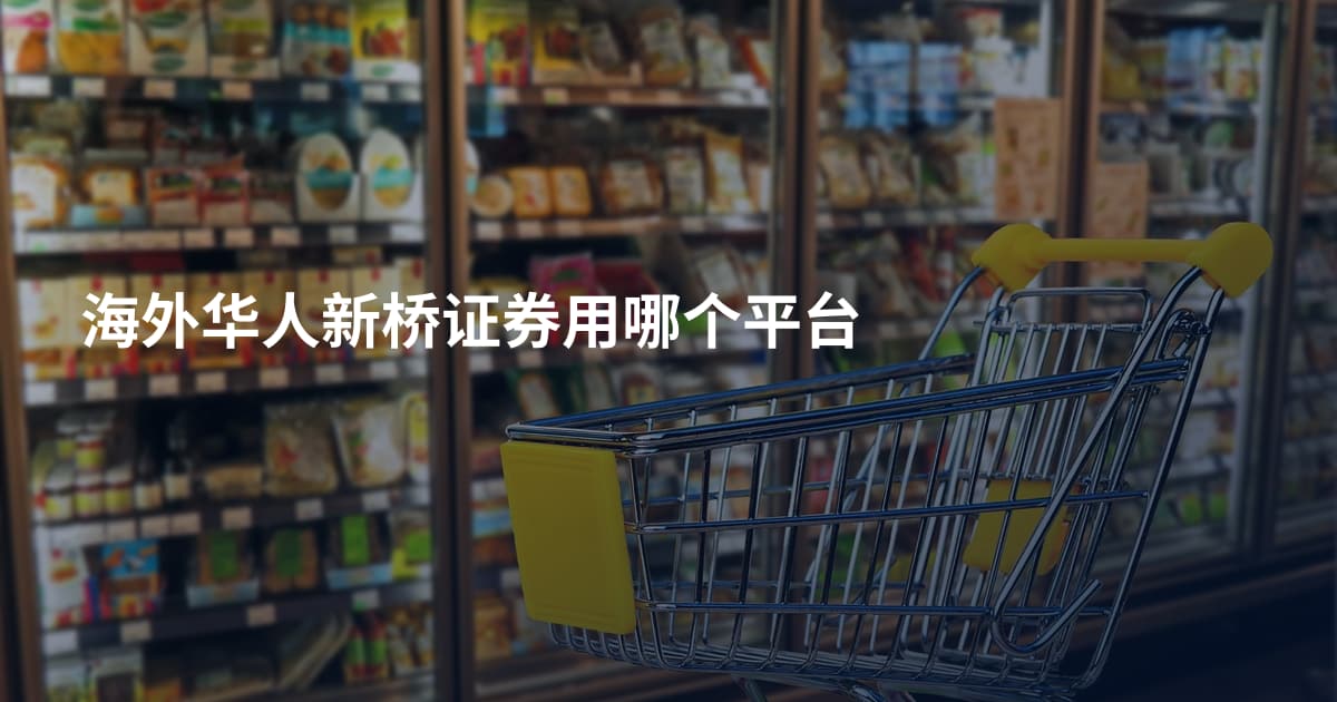 海外华人新桥证券用哪个平台