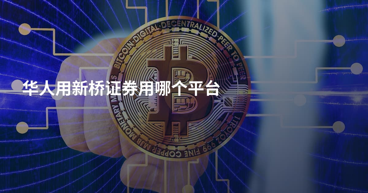 华人用新桥证券用哪个平台