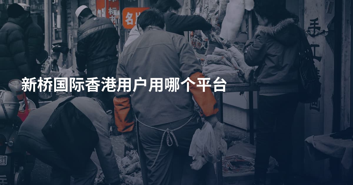 新桥国际香港用户用哪个平台