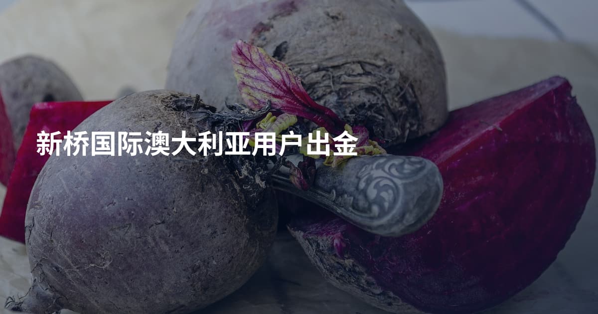 新桥国际澳大利亚用户出金