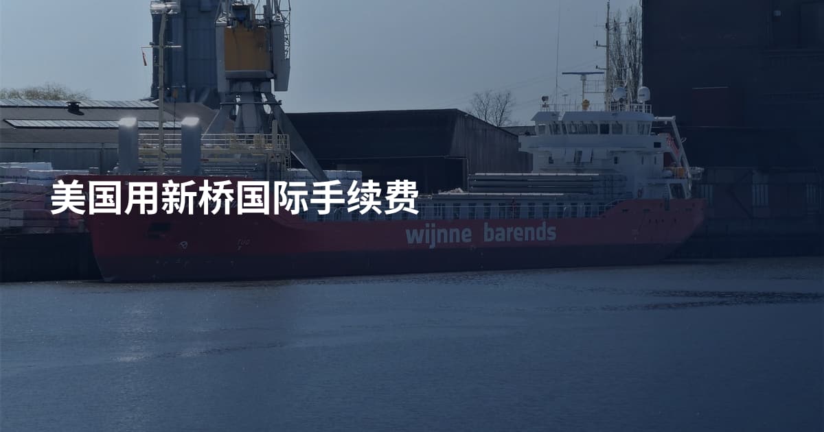 美国用新桥国际手续费