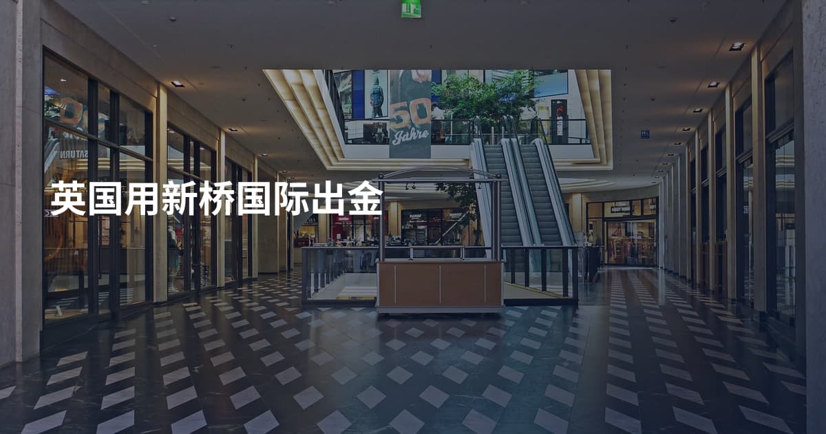 英国用新桥国际出金